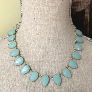 Spartina Aqua teardrop necklace.